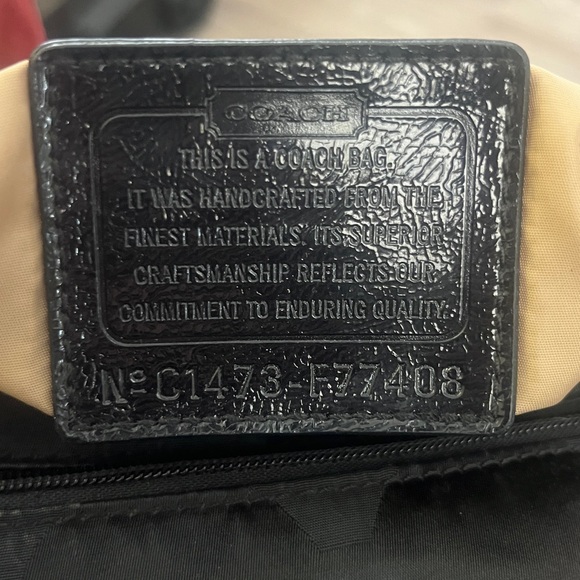 Coach Getaway Signature Nylon Crossbody Bag - Picture 6 of 9